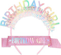CIEHER Birthday Girl Headband Birthday Crown by CIEHER