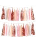 We Moment Tissue Paper Tassels Party Tassel Garland Banner by We+Moment