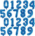 20 Pieces Foil Mylar Number Balloons 0 to 9 Set by YPSelected