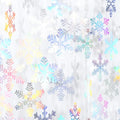 Iridescent-Holographic Snowflake-Snow Christmas Party-Decorations Garland by Panduola