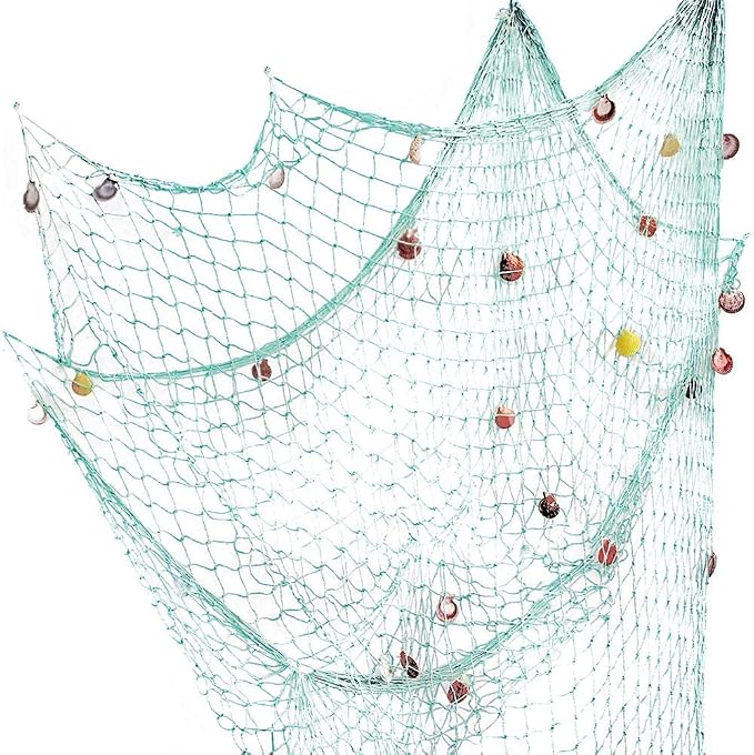 Nature Fish Net Wall Decoration - Image 2