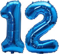 Number 12 Balloon Foil Mylar Balloons by YPSelected