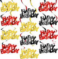 BEISHIDA 12 Pcs Happy Birthday Hanging Swirl Decorations, Men Boys Cartoon by Beishida