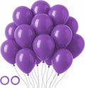 Voircoloria 105pcs Purple Party Latex Balloons, 12inch | by Voircoloria