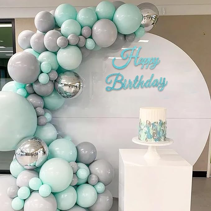 TONIFUL Happy Birthday Sign for Backdrop - Image 6