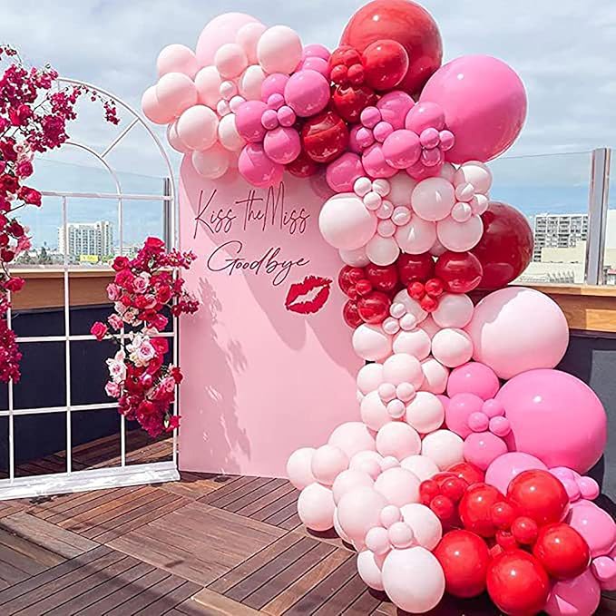 Hot Pink Balloons, Birthday Decoration, Wedding Party, Baby Shower Decorations - Image 5