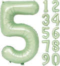 40" Olive green Number Balloon Helium Foil Mylar Balloon Birthday Digital 5 | by Exquisitehighqualitypartydecorationstomeetyoureveryneed%EF%BC%81