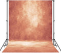 Abstract Photography Backdrop for Photoshoot 8x10ft, Brick Red, No Stand | by Haboke