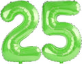 40 Inch Number 25 Balloons for 25th Birthday Party Decorations, 0-100 Fruit by FOBELEC