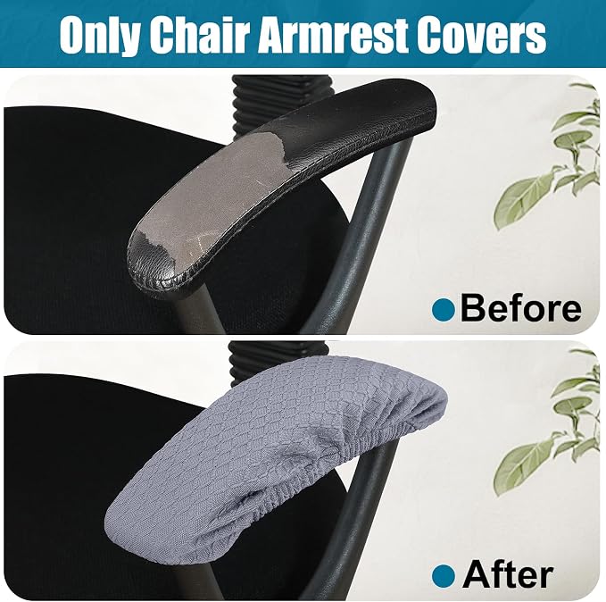 Smiry Office Computer Chair Armrest Covers - Image 6