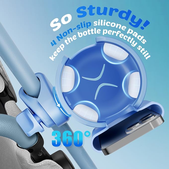 Stroller Cup Holder with Phone Holder, Accessories - Image 5