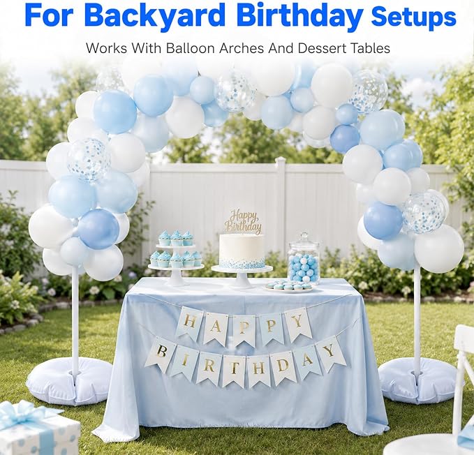 4 Pcs Water Weight Bags for Balloon Column Stand & Balloon Arch | Openable - Image 6