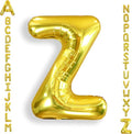 AULE 40 Inch Gold Z Balloon Letter Foil A-Z Birthday Big Alphabet | Birthday by AULE
