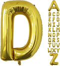 Letter Balloons Gold Party Balloon by United-UnicornsParty