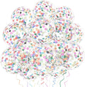 Rainbow Confetti Balloons by VHUWE