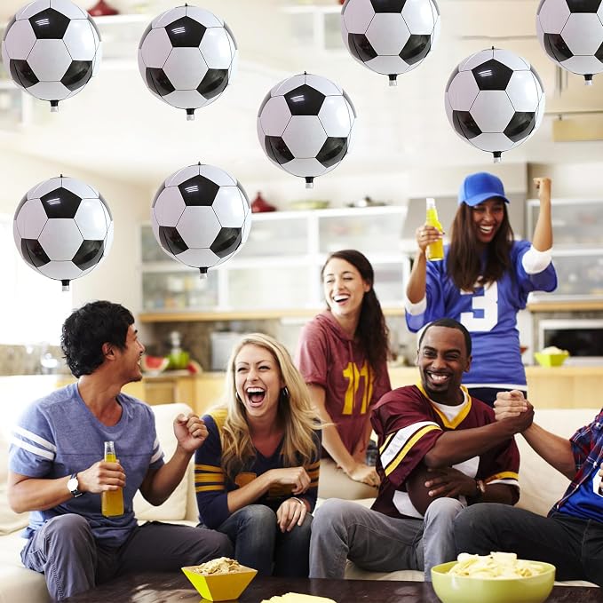 22 Inch 4D Soccer Foil Balloons - Image 7