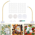 OurWarm 9.35Ft & 6Ft Gold Balloon Arch Stand, Free Bending Shape Balloon Arch by OurWarm