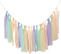 Pastel Chiffon Tassel Garland Wall Hanging Decor by Mybbshower
