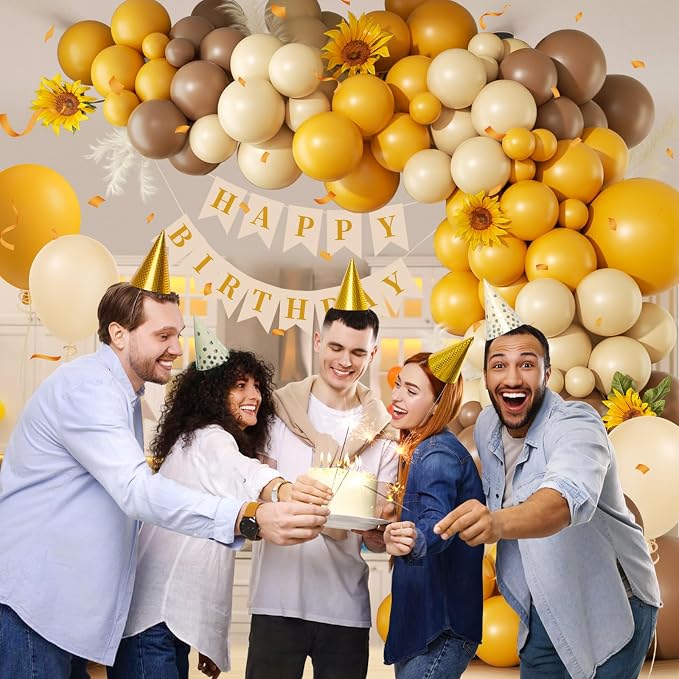 140pcs Bee Balloon Arch Garland Kit - Image 6