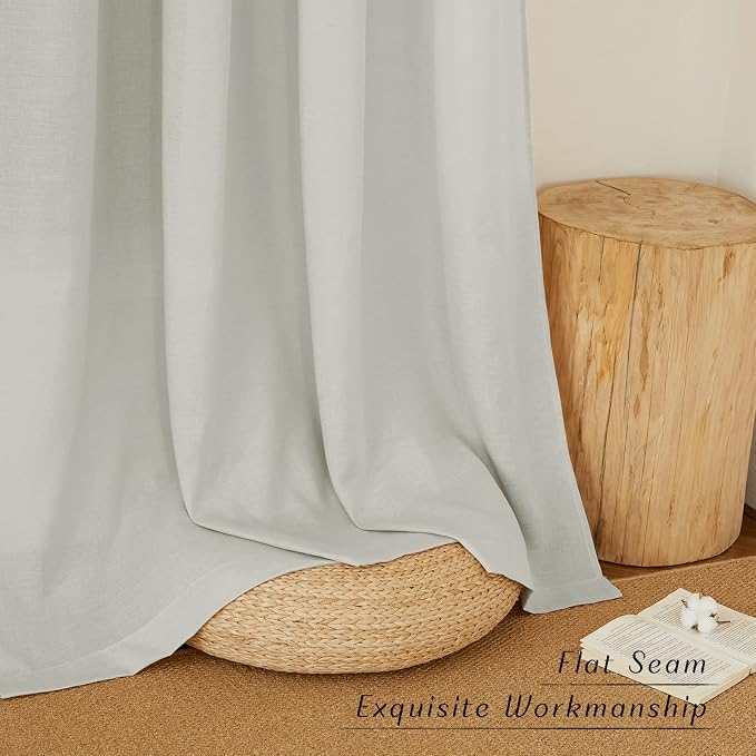 NICETOWN Linen 78 inch Curtains - Image 6