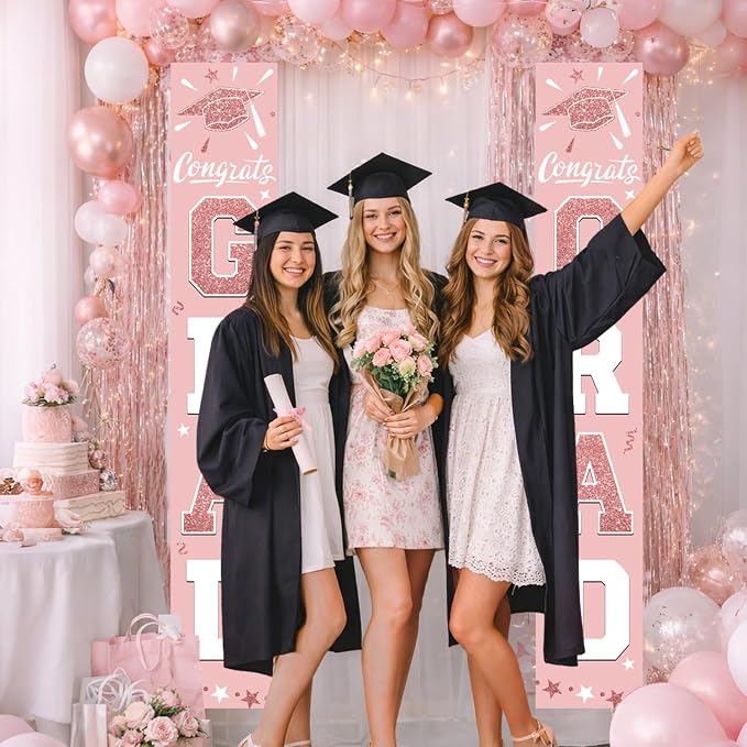 Graduation Decorations 2026, Graduation Banner Class of 2026, Congrats Grad - Image 7