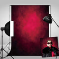 5X7ft Abstract Red Portrait Photography Backdrops by Haboke