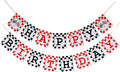 Race Car Birthday Banner, Checkered Happy Birthday Flags, Racing Themed Party by BIEUFBJI