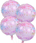 18 Inch Happy Birthday Foil Balloons by Paeyeq