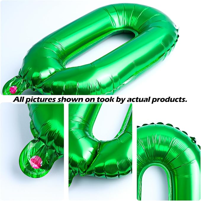16 Inch 52Pcs Green Letter Balloons Shiny A-Z Foil Balloon Letters | Reusable - Image 2