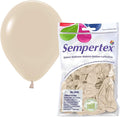 Sempertex Deluxe White Sand Balloons, 5 Inch, Graduation, Baby Shower, by Sempertex