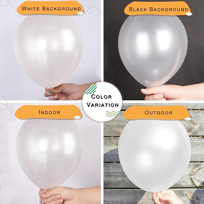 110pcs Balloons Arch Kit 12 Inch Metallic Chrome Gold Balloon Garland - Image 3