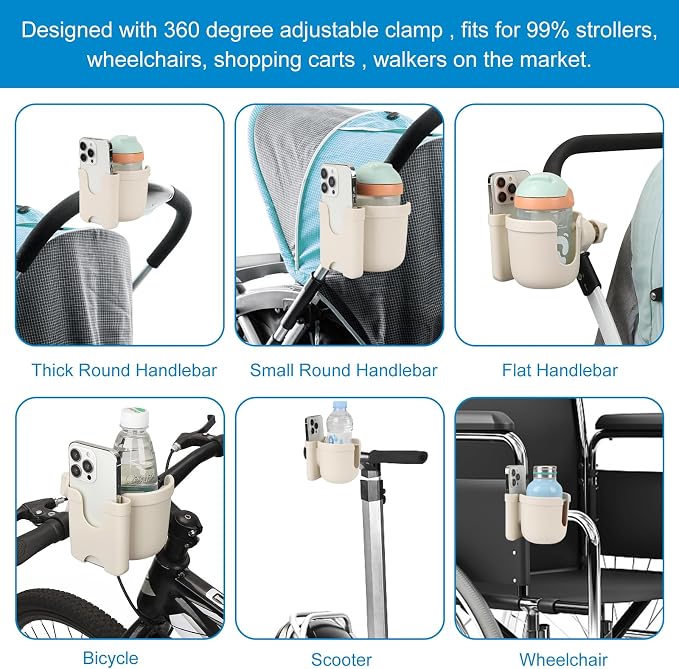 Accmor Stroller Cup Holder - Image 7