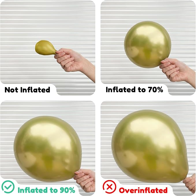 Gold Balloons, Baby Shower, Anniversary, Graduation, Wedding Decorations - Image 6