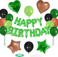 CANREVEL Happy Birthday Banner Decoration + 30pcs Star Balloons, by CANREVEL