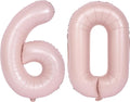 40 In Matte Pink Number Balloons 60 Helium Foil Mylar Balloon Digital 60 | by Exquisitehighqualitypartydecorationstomeetyoureveryneed%EF%BC%81