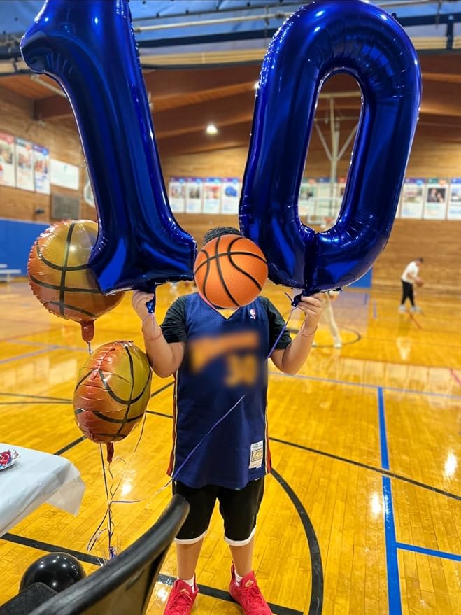 17 Balloon Numbers 40Inch for 17th Year Old Birthday Decorations, Dark Blue | - Image 5