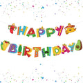 Colorful Mexican Happy Birthday Banner Mexican Birthday Party Decorations Cinco by Adecortalk