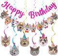 Cat Themed Birthday Party Decorations, Cat Birthday Decorations by Unknown