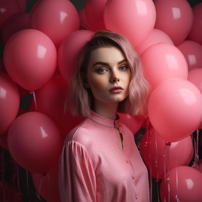 Jobkoo Dusty Pink Balloons 5 Inch - Image 7