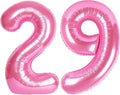 Foil 40 Inch Big Pink 29 92 Balloon Number, Giant Happy 29 92 Birthday Party by Upgesy