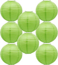 Sage Green Paper Lanterns Chinese Round Lanterns by BARTHEW