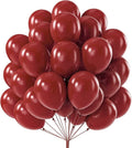 PartyWoo Burgundy Balloons 101pcs Dark Chestnut Red Maroon Color | Balloons by PartyWoo