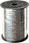 500 Yard Silver Curling Ribbon Beautiful Metallic Crimped Ribbon-Balloon by Unknown