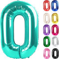 Nile Blue Number 0 Balloon 40 Inch by IWERP