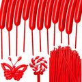 100Pcs Red 260 Balloons, Long Balloon by HYKJNBW