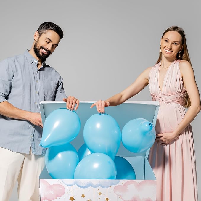 AmazingSpark 28in Giant Gender Reveal Gift Box - Image 5