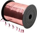 500 Yard Metallic Rose Gold Curling Ribbon, 1/5" Wide Holographic Christmas by Unknown