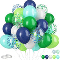 Blue Green Balloons, Fruit Green, Kids Boys Dino Jungle Safari Prehistoric by FunHot