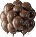 Pro Duralatex Brown Extra-Thick Balloons 100 Pack 12 inch | Dark Premium Boho by Bezente