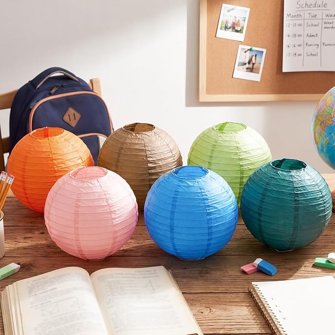 Bencailor 24 Pcs Boho Paper Lanterns - Image 7